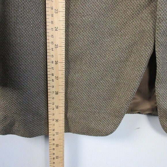 Canali Proposta 100% Wool Blazer Men's Sport Coat Suit 50 Brown Designer 772 - Picture 15 of 16